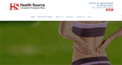 Desktop Screenshot of healthsourcelombard.com